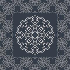 Abstract geometric islamic background. - Vector.