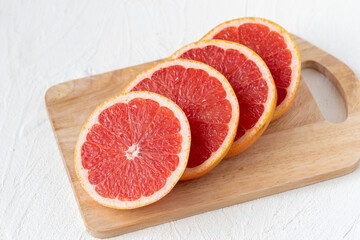 グレープフルーツのスライス