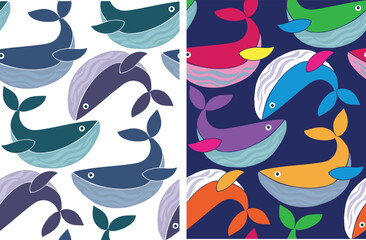 Naklejka premium Cute hand drawn doodle flat pattern background.