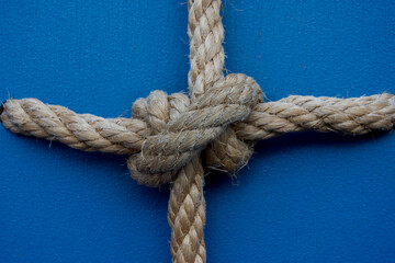 the different sailor knots, Brittany, France