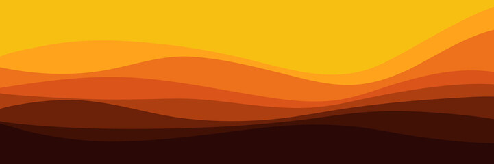 gradient color wave pattern vector illustration for wallpaper, background, backdrop design, and design template