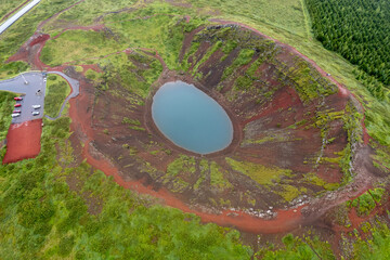 Obraz na płótnie Canvas The kerid crater
