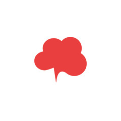 Bubble chat blobs icon