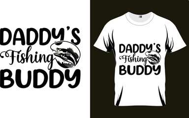 Fishing SVG design, Typography, posters, textiles, gifts, t-shirts, Vector svg Design, Fishing svg bundle,DADDY'S Fishing BUDDY.
