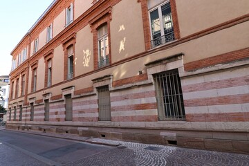 La préfecture du tarn, vue de l'extérieur, ville de Albi, département du Tarn, France