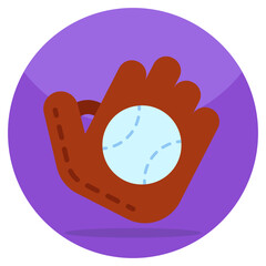 An editable design icon of capturing catch