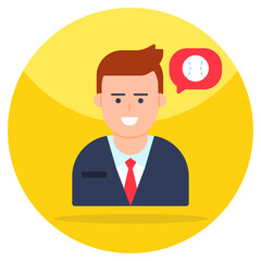 Vector design of sports chat isolated on white background