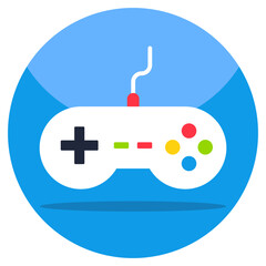 Modern design icon of gamepad
