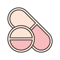 health medicine capsule icon