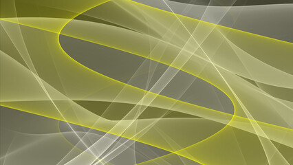 Hintergrund abstrakt 8K gelb, gold, schwarz, weiß, Grau Strahl, Spirale, Laser, Nebel,  Verlauf