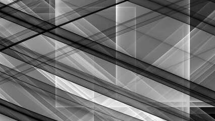 Abstrakter Hintergrund Monochrome 8K  hell, dunkel, schwarz, weiß, grau,  Strahl, Laser, Nebel, Streifen, Gitter, Quadrat, Verlauf