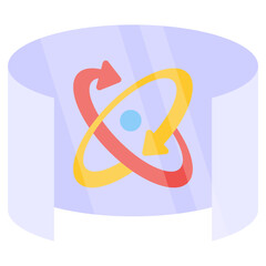 Premium download icon of rotation axis