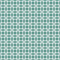 Seamless vector pattern. Line floral pattern seamless background flowers motif. Textile swatch. Modern lux Fabric design. Vector illustration. Abstract geometric texture. Light Green White 10 eps