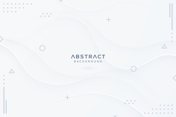 White abstract background design