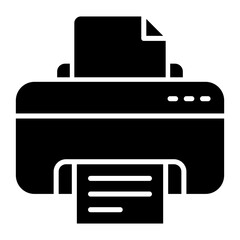 Modern design icon of printer