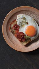 Close-up shot of food