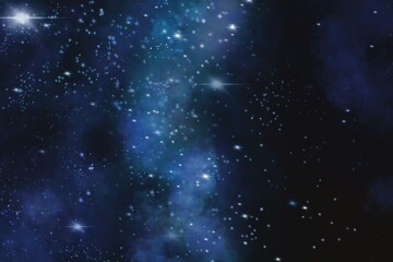 Fototapeta na wymiar Nebulosa en fondo degrade 