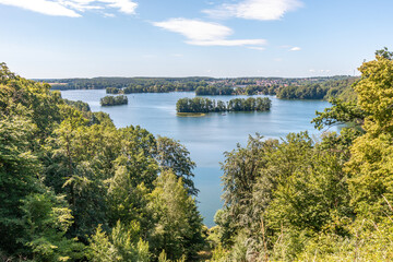 Fototapeta premium Haussee Feldberger Seenlandschaft