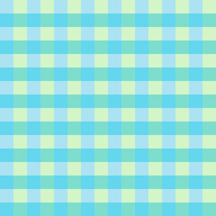Seamless green plaid pattern, pastel color.