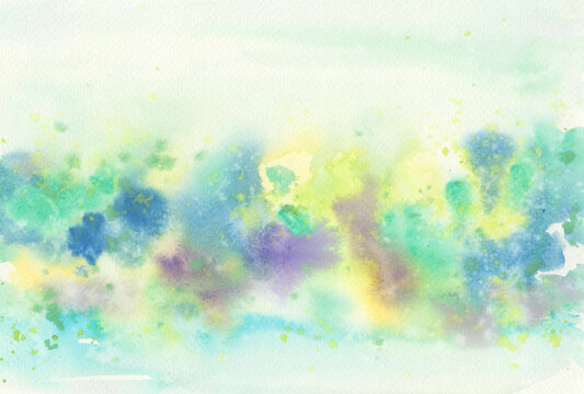 abstract watercolor background watercolor for card illustration background © Supharp