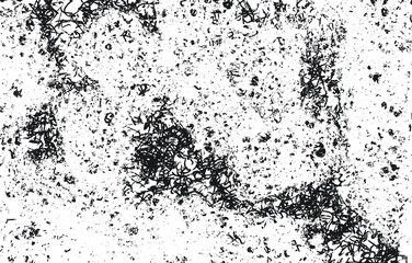 Grunge Black and White Distress Texture.Dust Overlay Distress Grain ,Simply Place illustration over any Object to Create grungy Effect.