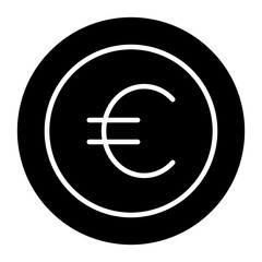 Perfect design icon of euro coin