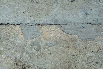 cracks in cement, wall background, mortar concrete