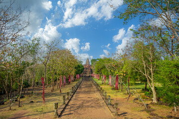 Phanom Rung Castle, Thailand,A castle built on three thousand years, Khao Phanom Rung castle rock.In Thailand.