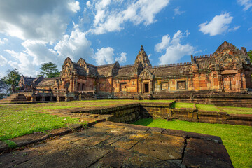 Phanom Rung Castle, Thailand,A castle built on three thousand years, Khao Phanom Rung castle...