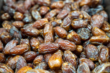 Fresh Dates at market healthy