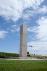 Utah Beach in Normandy, one of the most important places for the landing in Nomandy 1944 at the end of the second world war