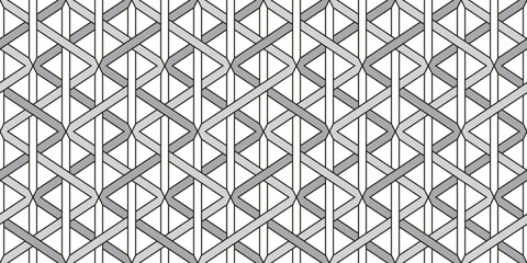Geometric shapes background. Seamless pattern.Vector. 幾何学パターン　背景素材