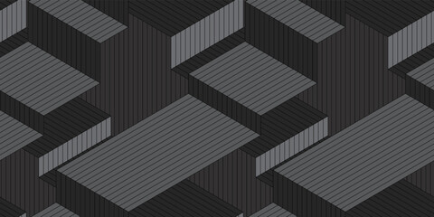 Obraz premium Geometric lines background. Seamless pattern.Vector. 幾何学ラインパターン 背景素材 