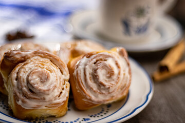 Coffee and rolls 