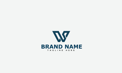 Logo design letter WS . Elegant modern. Vector template.