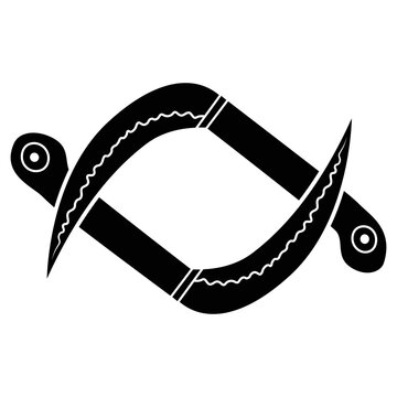 recommend clip art: 家紋です。入れ違い鎌といいます。