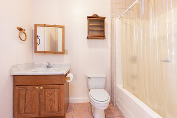 light and airy modern bathroom