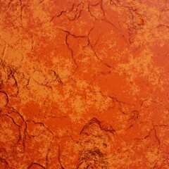 warm tone concrete wall crack texture 3d rendering