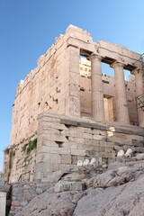 Fototapeta premium Beule Gate,late Roman fortified gate at the Athens Acropolis, Athens, Greece