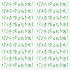 Floral element Cute set Pattern