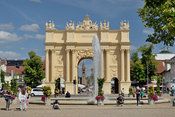 Brandenburg Gate in Potsdam, Germany. © Tomasz Warszewski