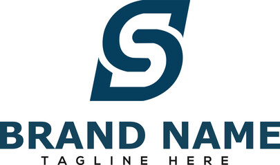 Logo design letter S . Elegant modern. Vector template.