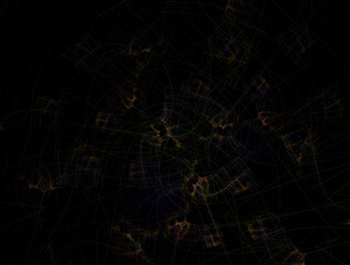 Imaginatory fractal abstract background Image