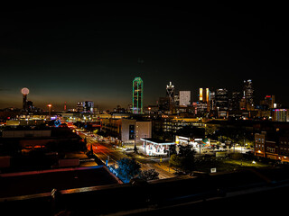 Obraz premium city at night