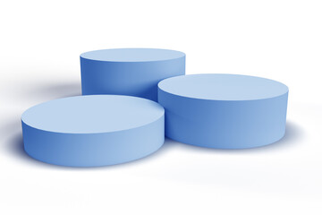 3D Rendering of Product Display Stand Podium