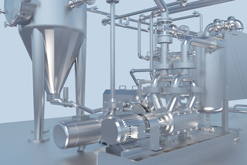 close up industrial metal construction industry