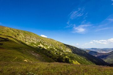Fototapeta na wymiar Slovakian Chopok Low Tatra landscape