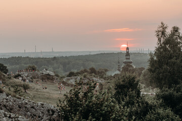 Jurajski zachód słońca © Kinga