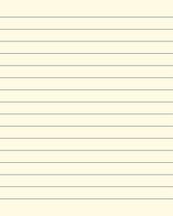 Naklejka premium Notepad paper background, sheet in line.