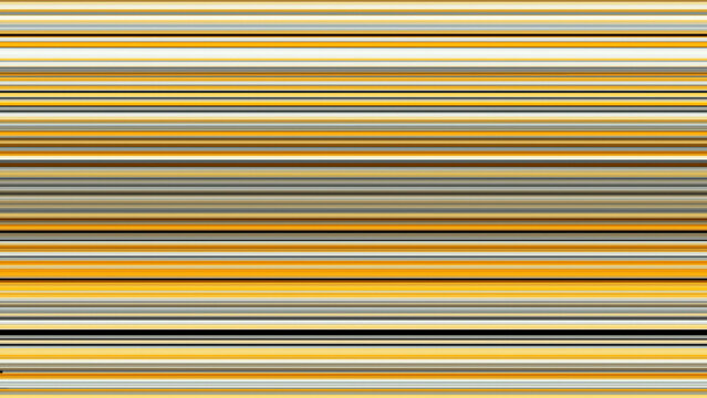 Colored stripes diverge from center. Animation. Bright colored lines radiate from horizontal center. Lines move in flow up and down